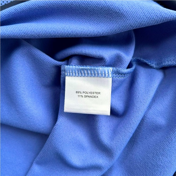 Peter Millar Crown Sport Perth Dip Dye 1/4 Zip Golf Pullover Mens Large Blue - Picture 8 of 14